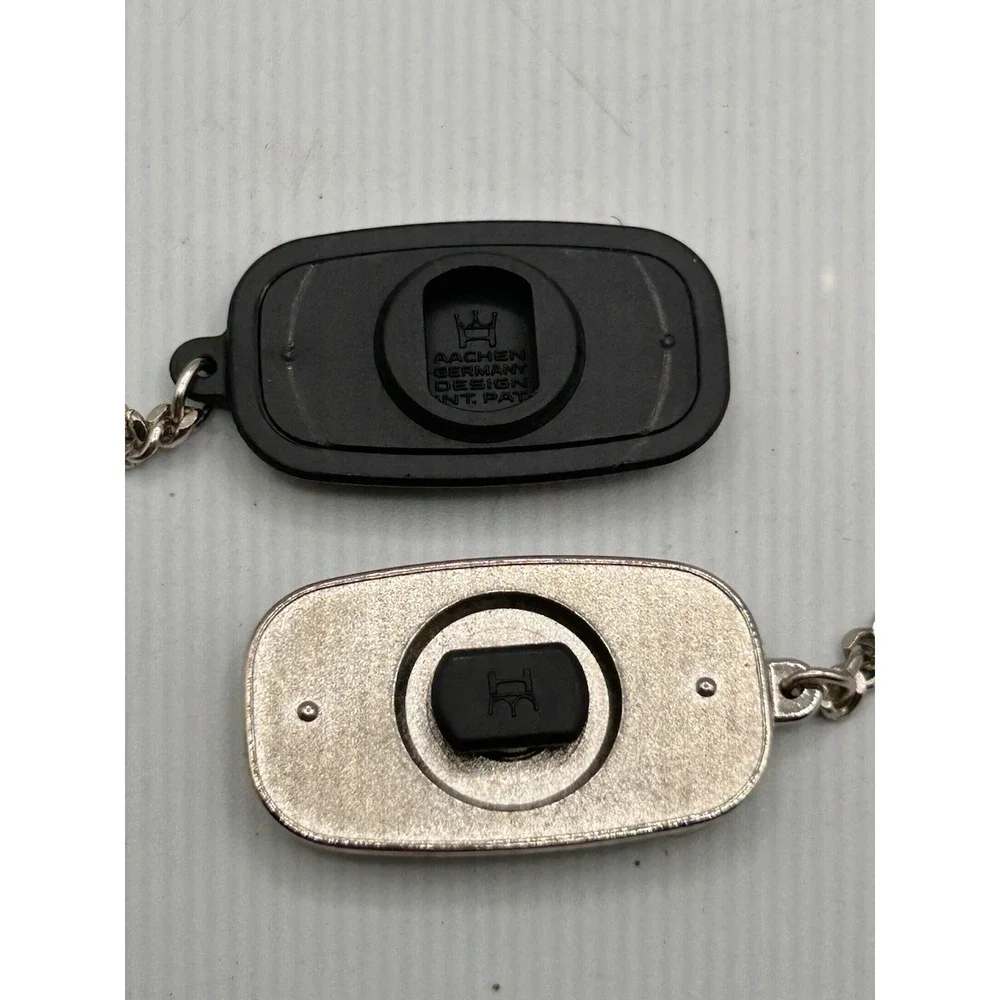 Vintage‎ German Aachen Two Part Keychain Mobil Advertising Keychain